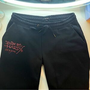 Black Ed Hardy sweatpants